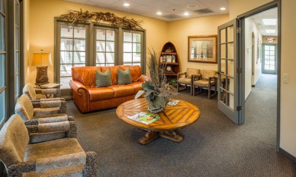 The waiting room at the Scottsdale office
